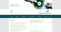 Desktop Screenshot of miercpa.com